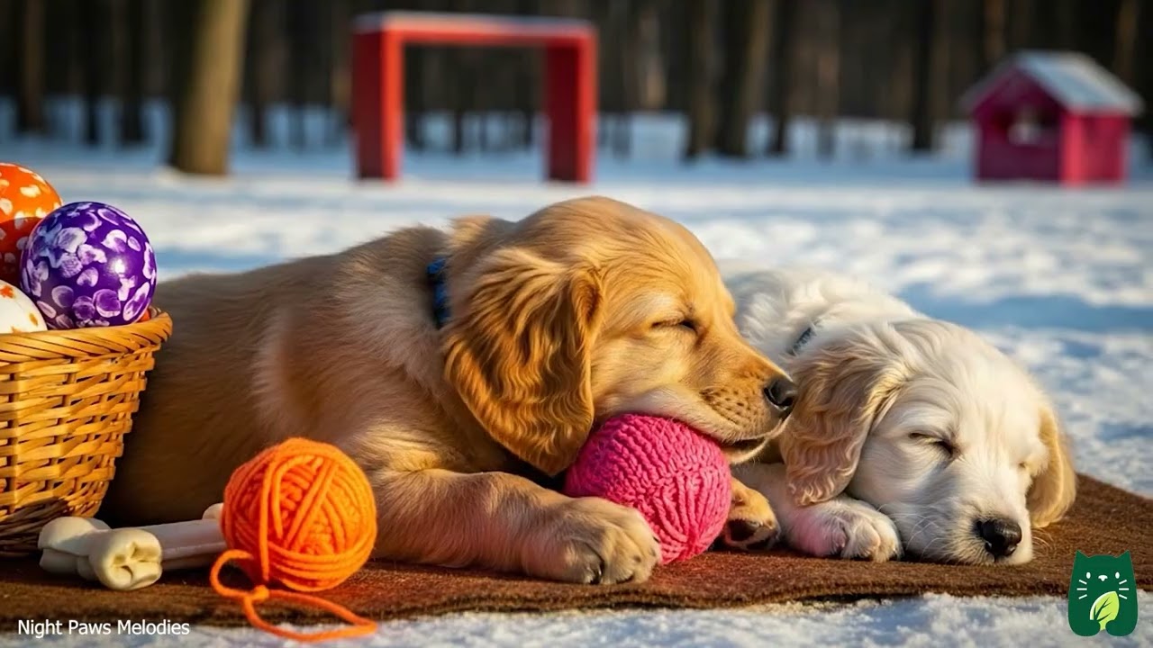 Relaxing Therapy Music for Dogs | Anxiety Free Sounds for Peaceful Sleep