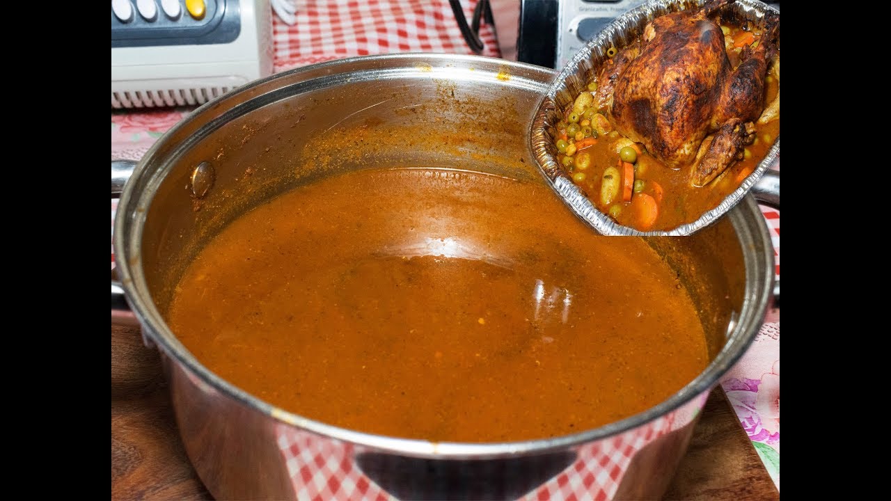 Como hacer Salsa para Pavo (paso a paso)