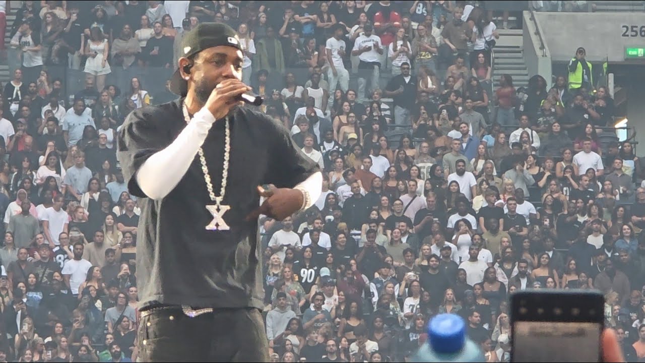 Kendrick Lamar - hey now (Live @ Tottenham Hotspur Stadium, London) 22.07