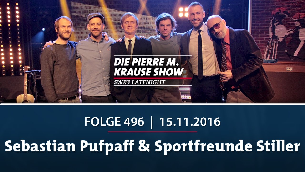 Die Pierre M. Krause Show | Folge 496 | Sebastian Pufpaff & Sportfreunde Stiller