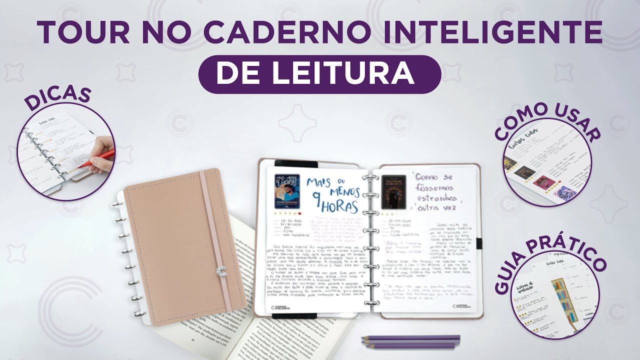 O SEGREDO PARA ORGANIZAR suas Leituras com o Caderno Inteligente!