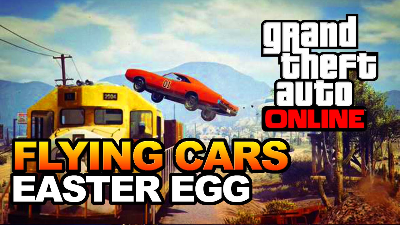GTA V FLYING CAR EASTER EGG (PARODY)