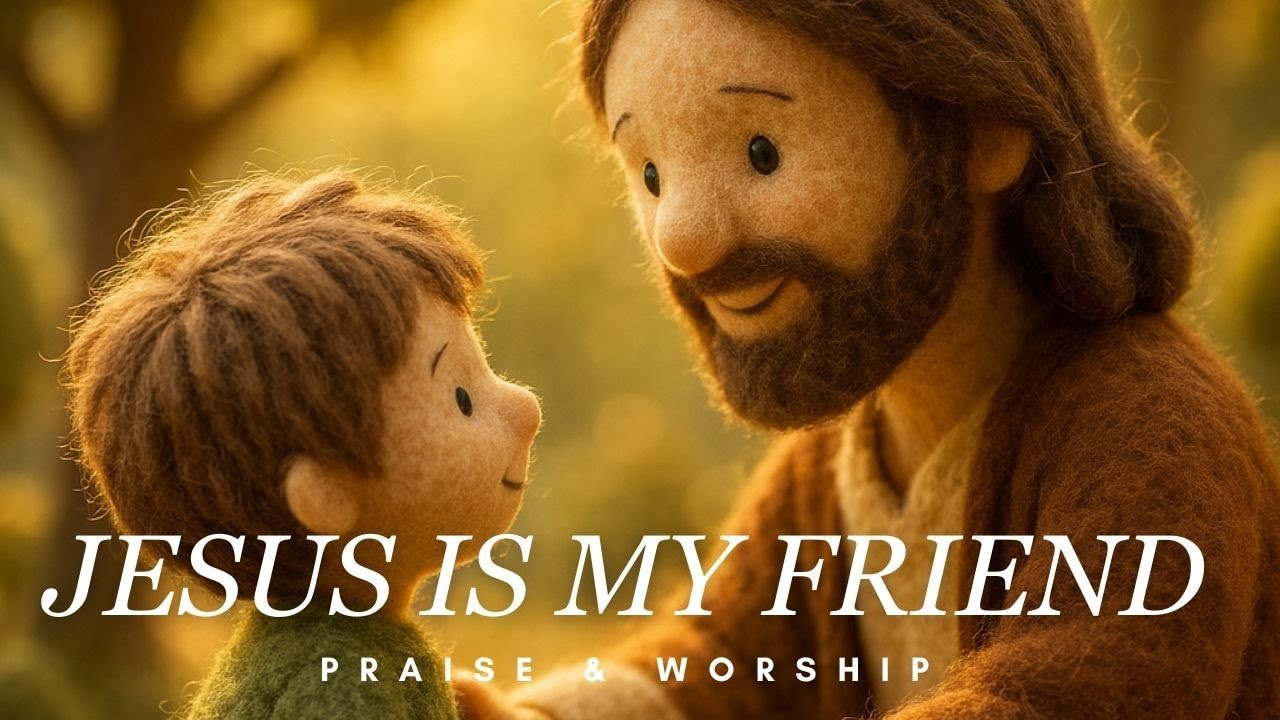 Jesus Is My Friend | Christian Song for Kids | Little God’s Light (Felt Animation)