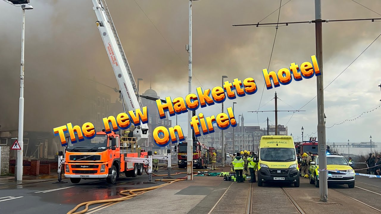 The new Hacketts hotel on fire !🔥