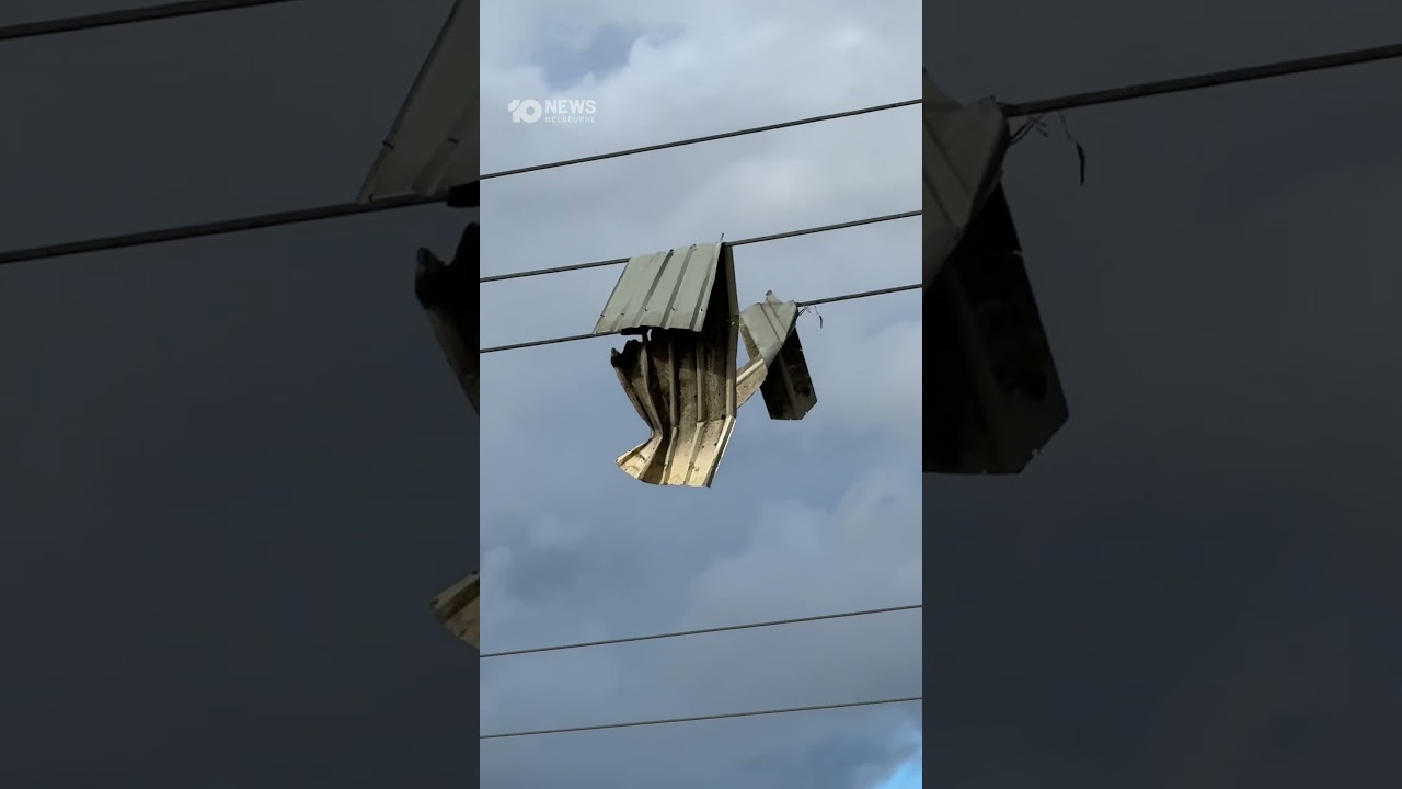 Tornado Destroys Roofs, Flattens Trees In Melbourne, Australia | 10 News