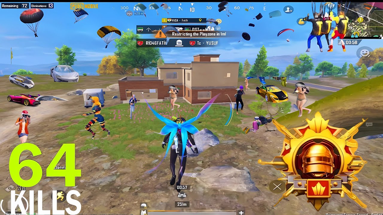 Wow 😲 MY NEW SEASON BEST RUSH  GAMEPLAY 😈 PUBG MOBILE -BGMI  