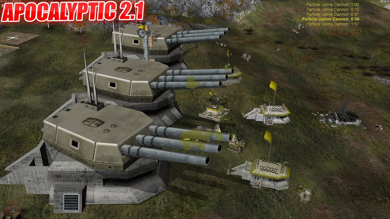 APOCALYPTIC 2.1 BOSS LASER VS 5 INSANE GLA DEMOLITIONS GENERALS ZERO HOUR