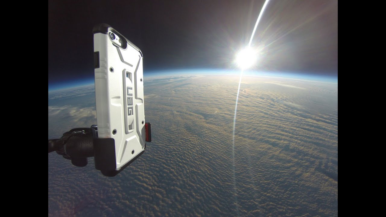 iPhone 6 in Space! HD balloon flight to 101,000 Feet by UAG