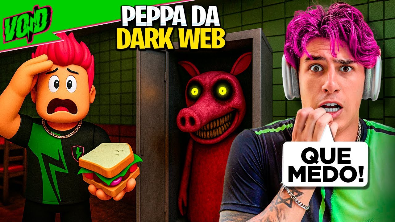 JOGUEI O PIOR TERROR DO ROBLOX *teve susto