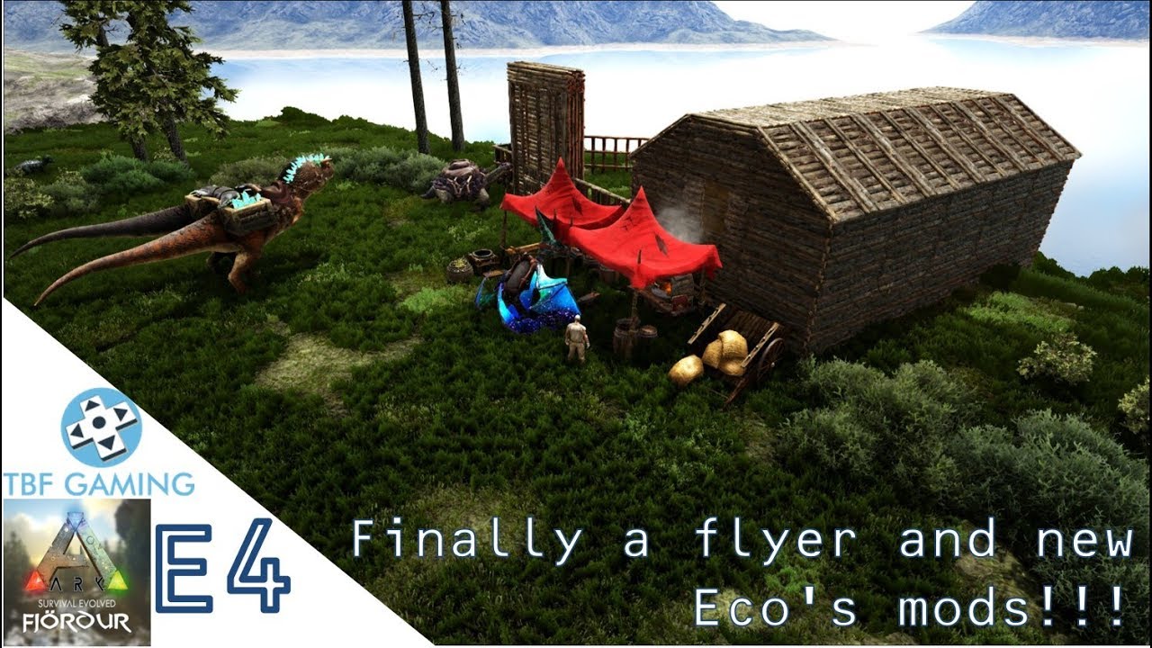 New Map Fj&ouml;rdur! E04 First Flyer and more Eco's mods!! New map by Trappel & Nekatus!  Single Player