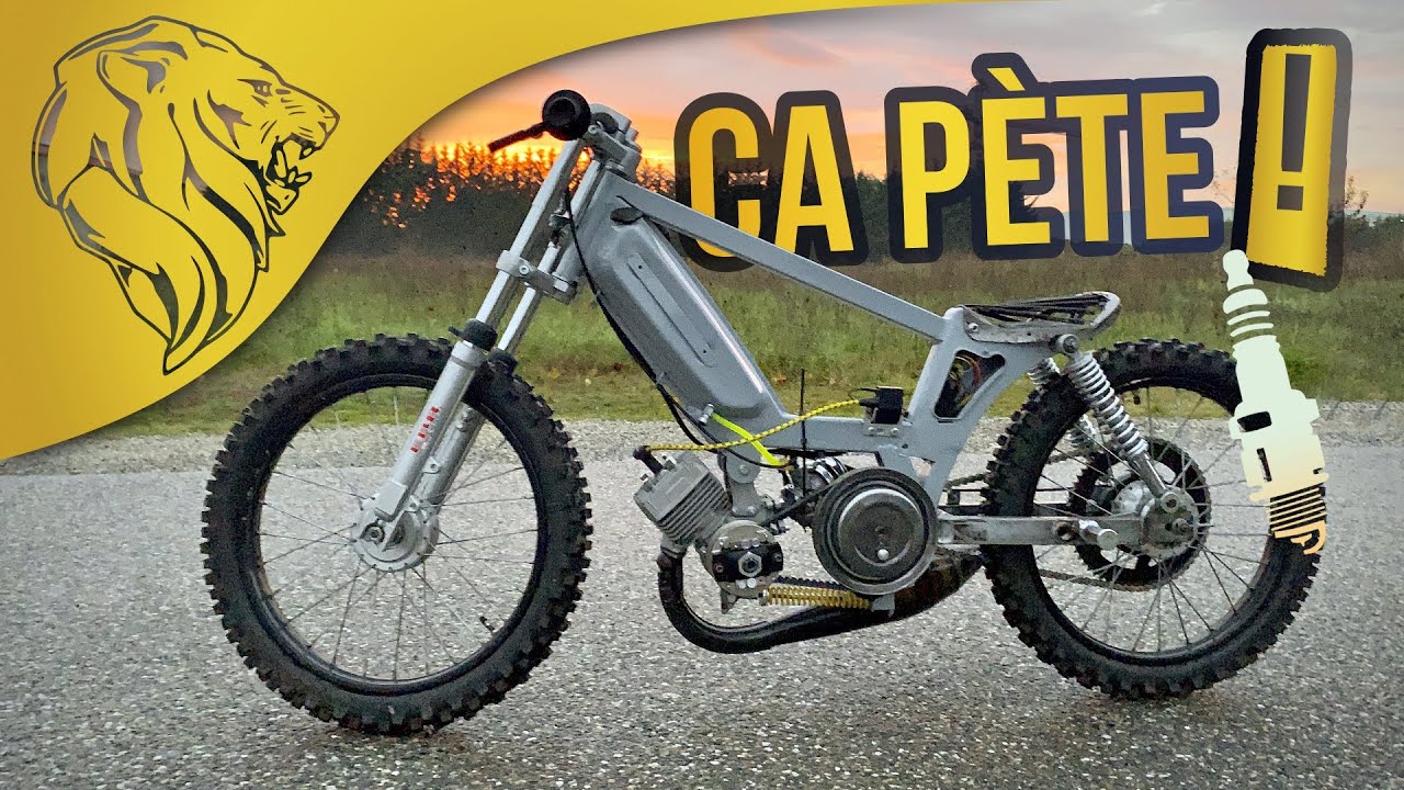 ON REDÉMARRE / TEST LA PEUGEOT 103 CUSTOM COMME NEUVE / STYLE GRASSTRACK !💨💨💨