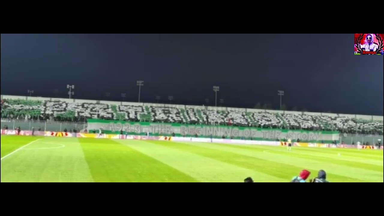 Tifo Ultras Green ghost ⚪️🟢🔥(OCK vs RCA )
