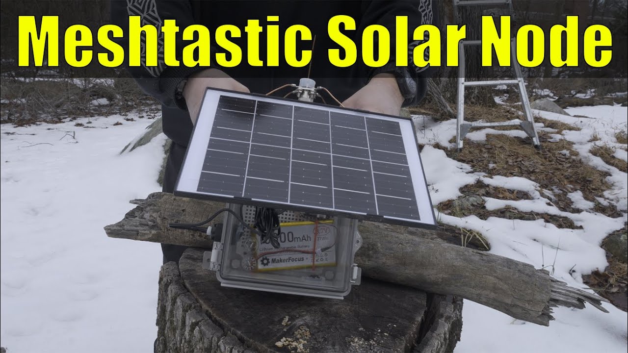Meshtastic Solar Node – NYME – штат Нью-Йорк