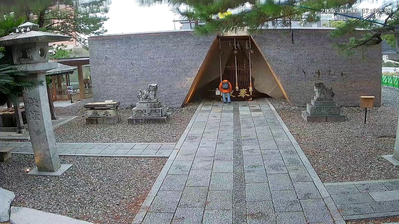 【公式】鳥飼八幡宮 境内ライブ配信 令和8年3/3