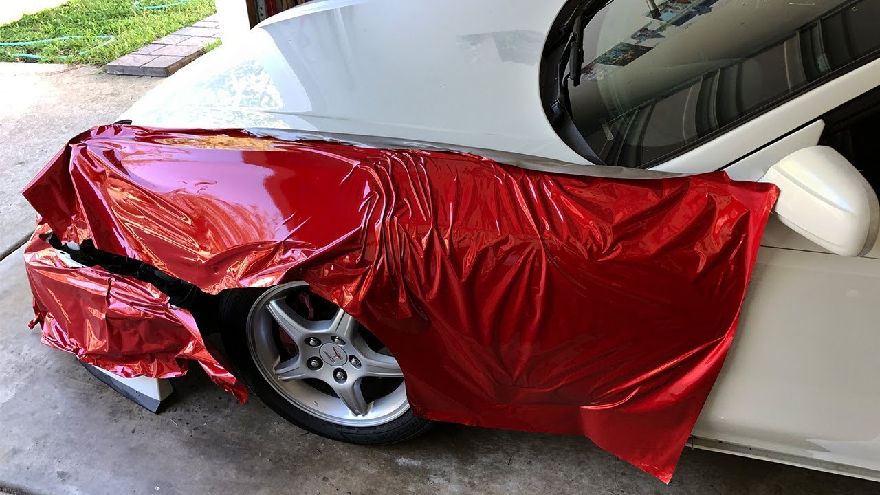Vinyl Wrapping Gone Terribly Wrong - Honda Prelude BB6