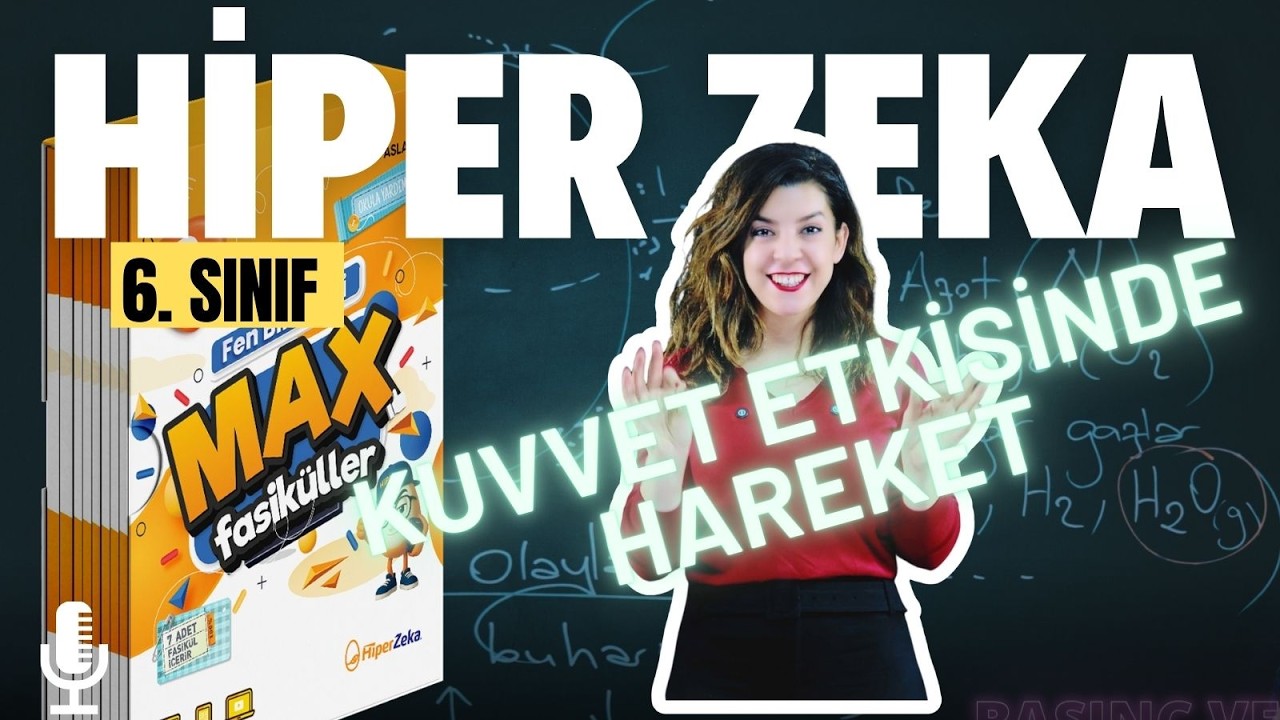 Derya Hoca Yayında | Lightboard Dersleri | Bursluluk Sınavı 6. Sınıf | Kuvvet ve Hareket Soruları|