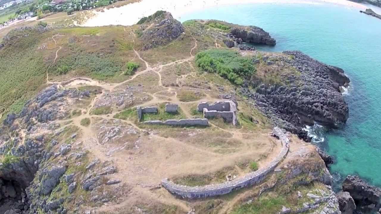 Las mejores playas de Cantabria Imágenes Aéreas Noja 2 mint