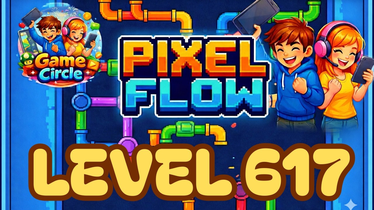 Pixel flow©  - Level 617 - solution