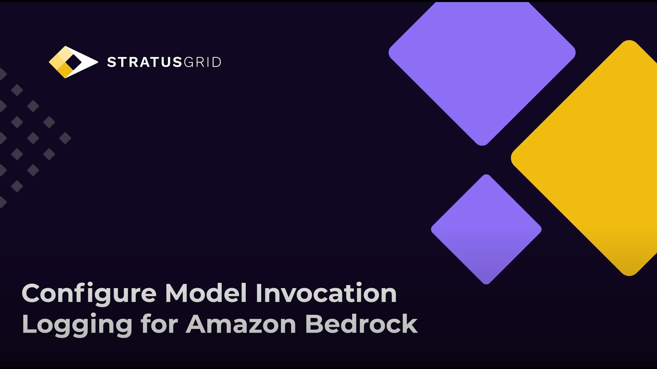 Настройка логирования вызовов моделей для Amazon Bedrock