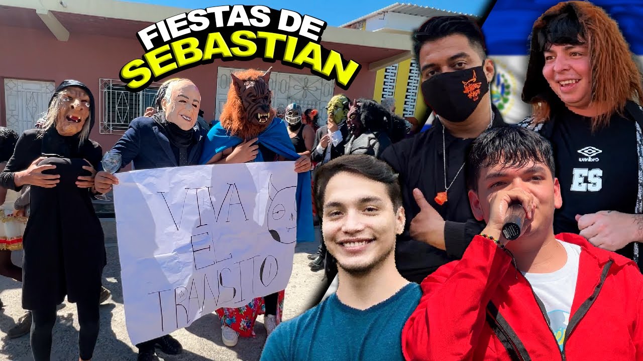 Youtubers SALVADOREÑOS nos disfrazamos en las fiestas patronales de San Sebastián, San Vicente