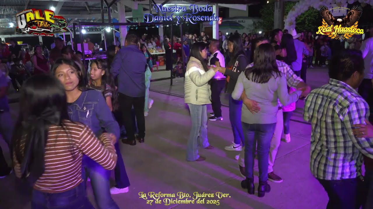 Grupo Real Huateca en la boda de Daniel y Rosenda