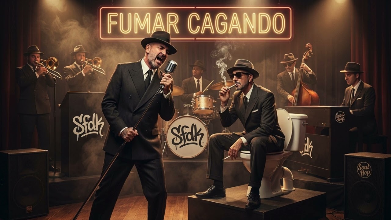 SFDK - Fumar Cagando (versión CoverAI de Motown Soul de 1950)  #soulhopai