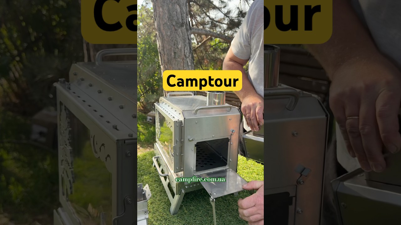 Pellet stove! Pellet fireplace! Camptour!