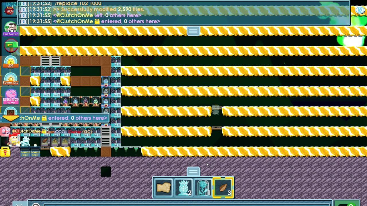 Trolling a player in my GTPS (RealismGTPS | Growtopia Private Server) FREE ITEMS AND ROLE!