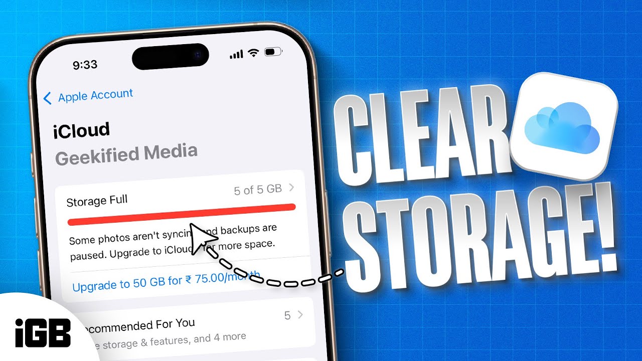 How to Free Up iCloud Storage on Your iPhone (2025 Guide)