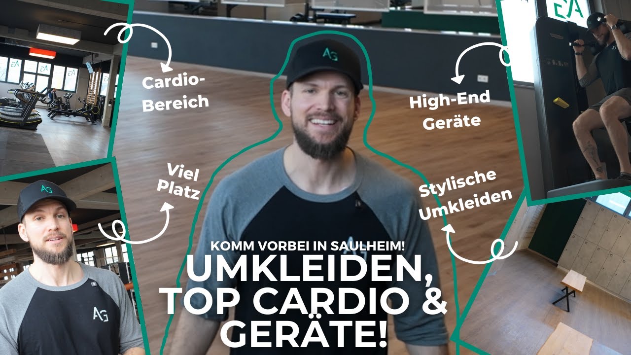 😱 KRASSES SAULHEIM-UPDATE! Neue Umkleiden, High-End Ger&auml;te & Luxus-Cardio!
