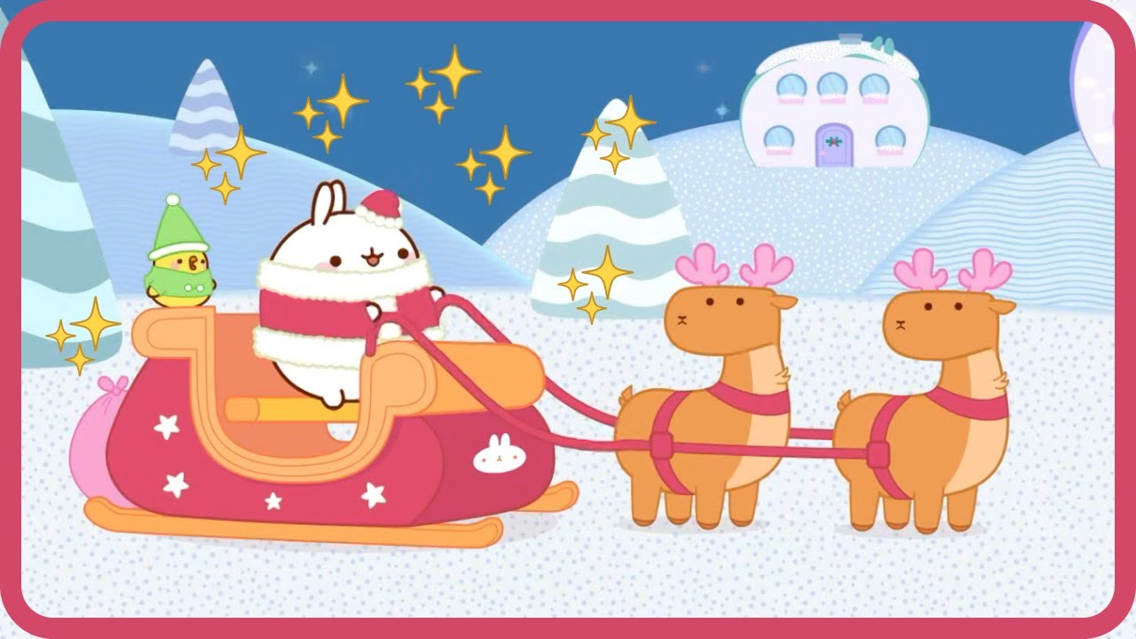 Molang 🎅 Santa’s Workshop Surprise! 🎁 Piu Piu’s Secret Tunnel | Princess World