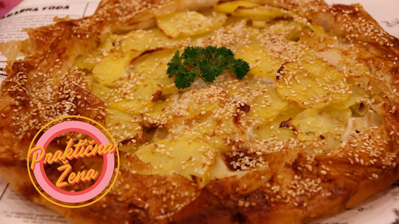 Praktična žena – Slani tart sa krompirom i prazilukom