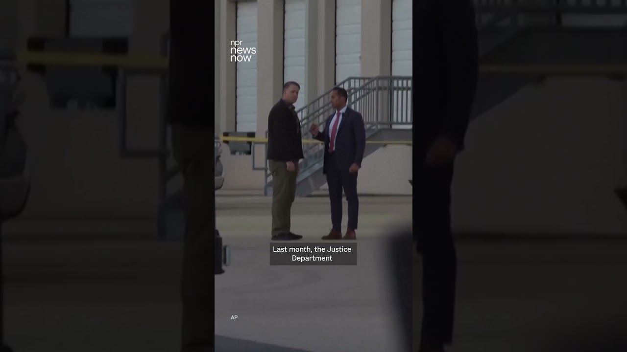 FBI agents searched an elections office in Georgia yesterday