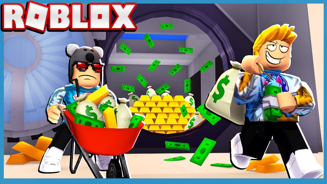 ROB THE MANSION OBBY IN ROBLOX WITH MY NEPHEW