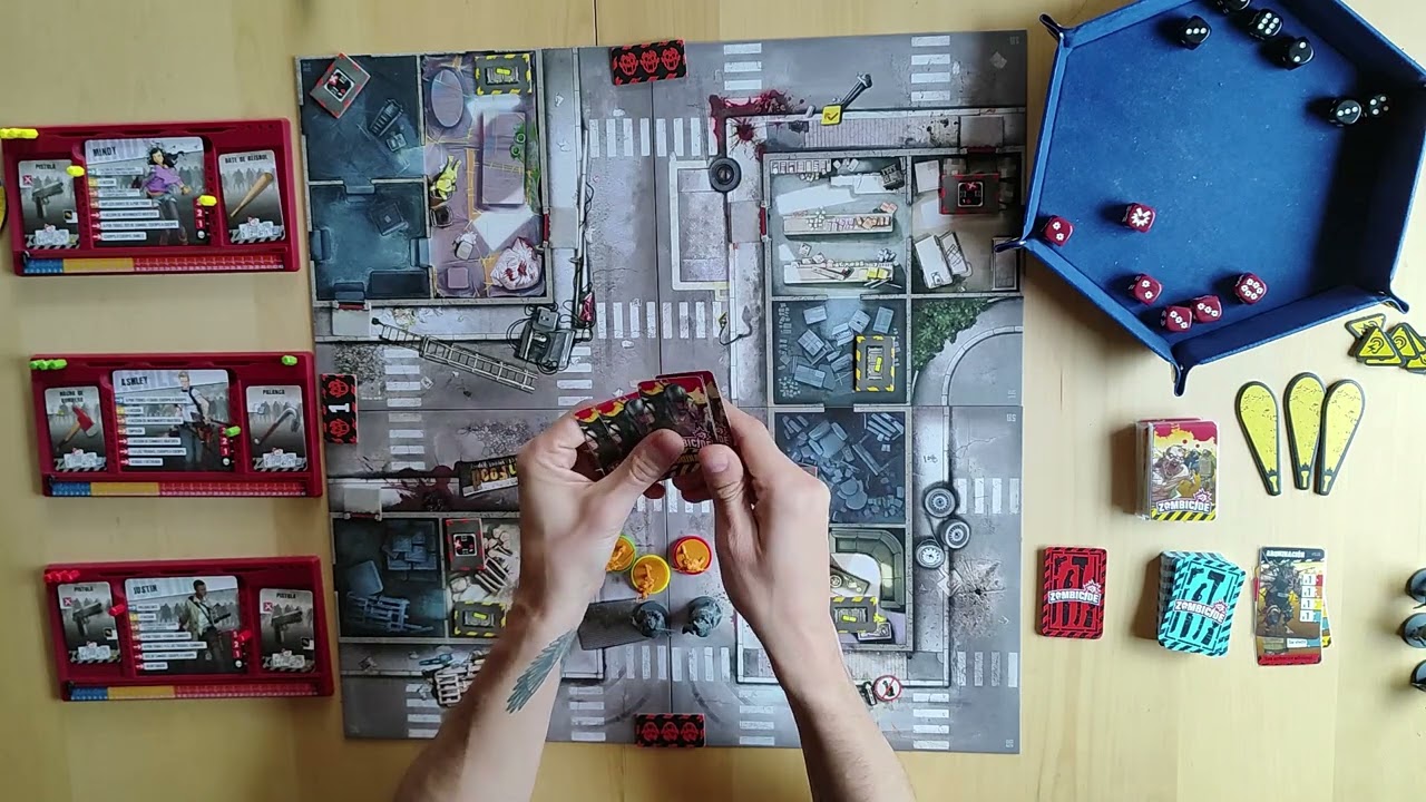 ¡Partida Zombicide con mejoras! (solitario)