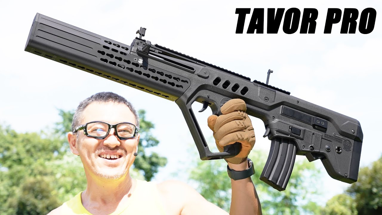 S&T TAVOR PRO Flat Top S+Suppressor タボール魔改造 電動ガン レビュー