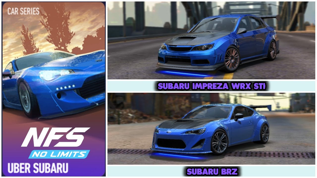 CAR SERIES • UBER SUBARU Full Chapters • Need for Speed No Limits