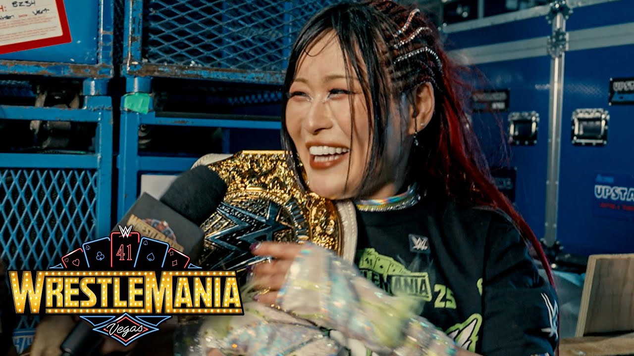 IYO SKY sends a message to her doubters after WrestleMania win: WrestleMania 41 Sunday exclusive