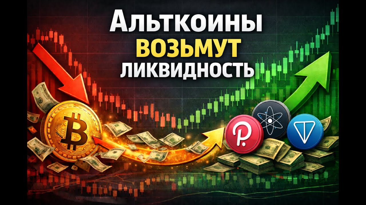 Альткоины возьмут ликвидность.