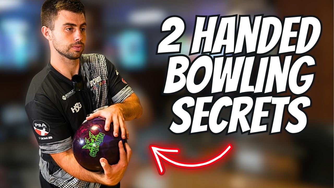 How To Throw A Bowling Ball 2-Handed (2 MUST TRY TIPS)