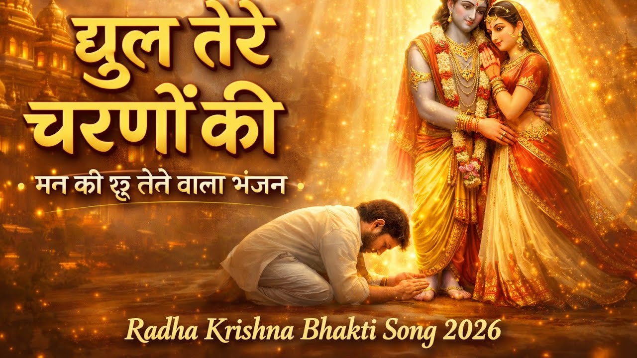धूल तेरे चरणों की 🙏 | मन को छू लेने वाला राधा कृष्ण भजन | Radha Krishna Bhakti Song 2026 | Bhajan 🚩🙏