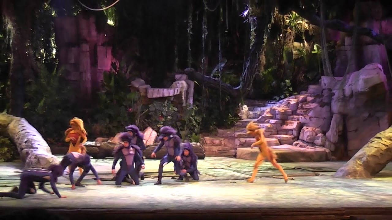 Tarzan Part 1 Disneyland Paris 3/8/2011