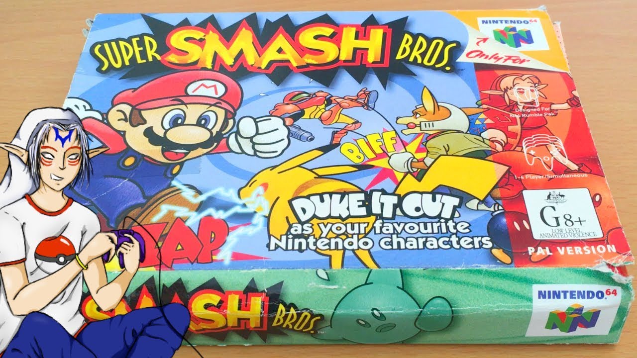 Super Smash Bros (Nintendo 64 / N64) Unboxing