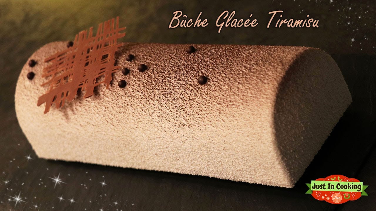 ❅ Recette de Bûche de Noël Glacée façon Tiramisu ❅