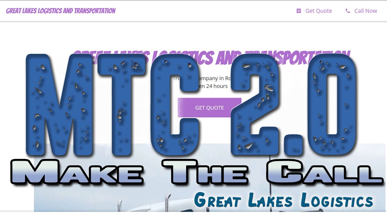Great Lakes Logistics and Transportation| Lockoutmen Makes The Call | MTC2.0