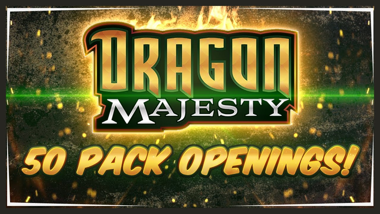 PTCGO: 50 Dragon Majesty Pack Openings!
