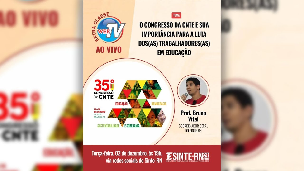 Extra Classe Web TV Ao Vivo - 02/12/2025