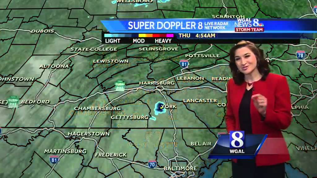 Unsettled weather pattern expected over next few days