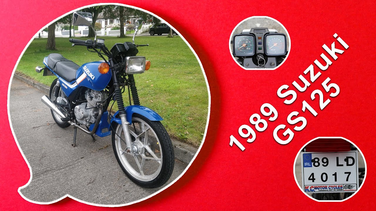 Suzuki GS125 1989 года — всего 650 евро?! — Максимальная скорость Suzuki GS 125 1989 года (обзор)