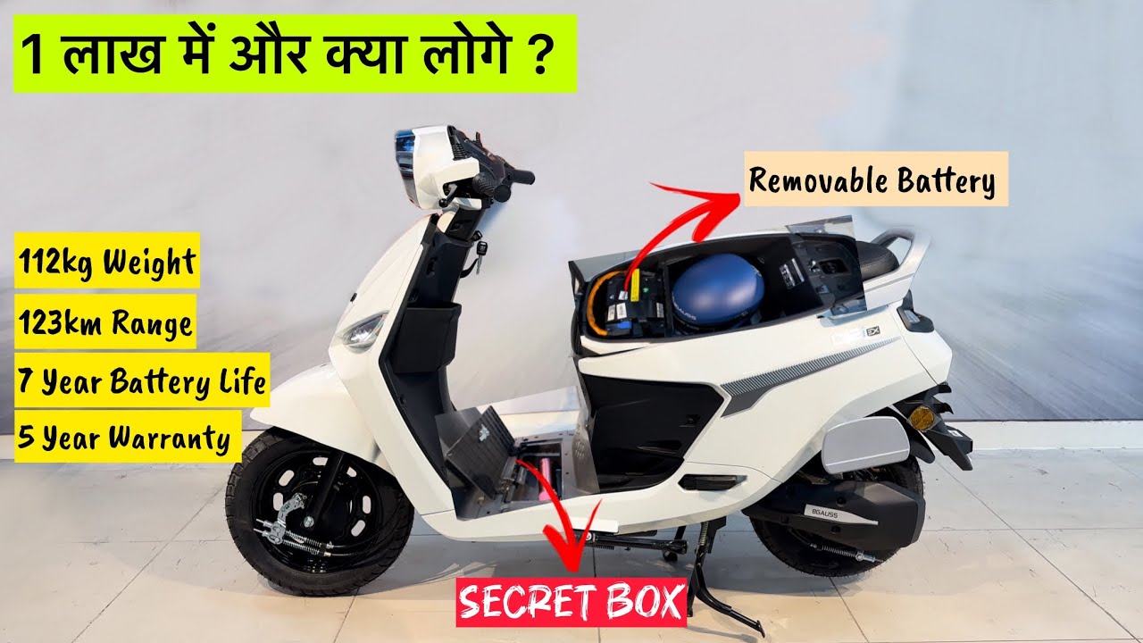 BGAUSS Electric Scooter 2024 Full Review Range Better than Ola and TVS ? Best Scooter under 1.1lakh